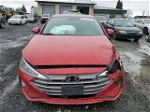 2019 Hyundai Elantra Sel Red vin: 5NPD84LF0KH481083