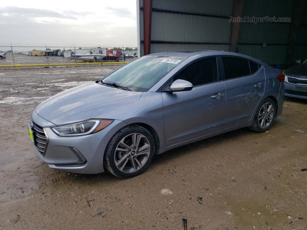 2017 Hyundai Elantra Se Turquoise vin: 5NPD84LF1HH000296