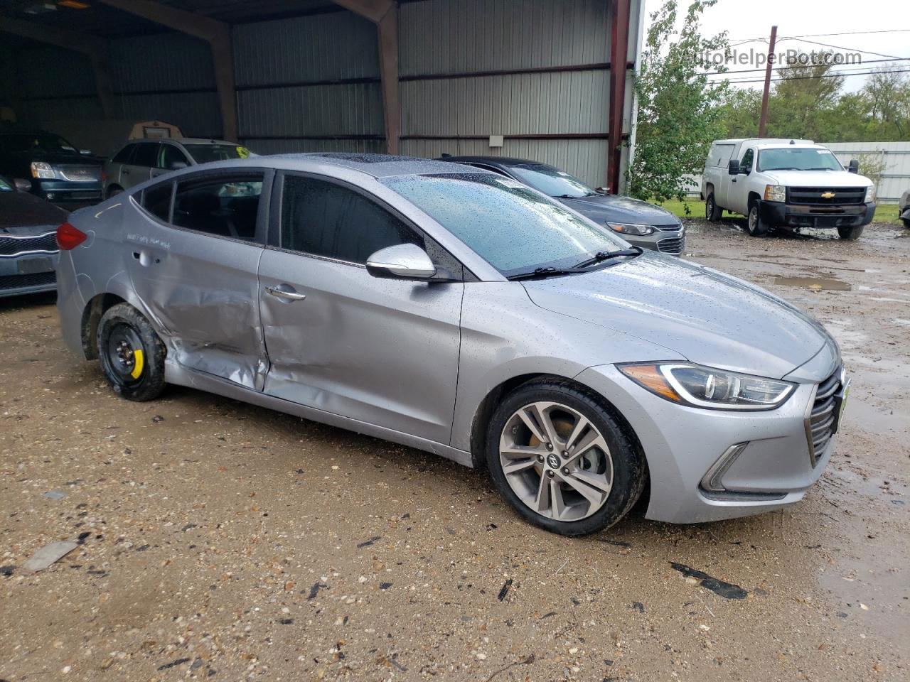 2017 Hyundai Elantra Se Turquoise vin: 5NPD84LF1HH000296