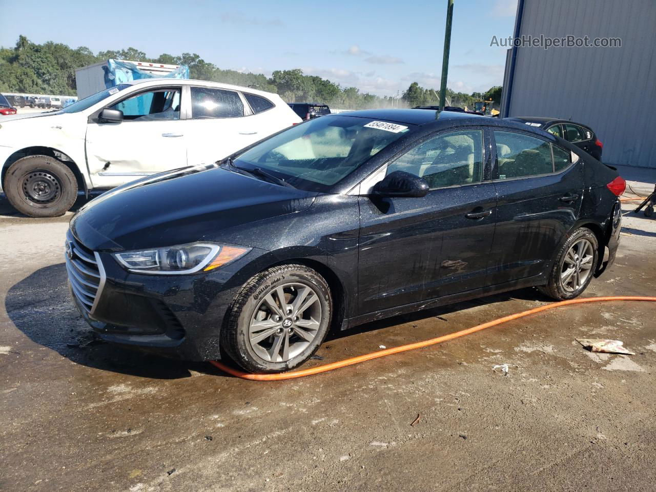 2017 Hyundai Elantra Se Black vin: 5NPD84LF1HH000816