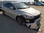 2017 Hyundai Elantra Se Серебряный vin: 5NPD84LF1HH034948