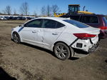 2017 Hyundai Elantra Se White vin: 5NPD84LF1HH038935