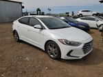 2017 Hyundai Elantra Se White vin: 5NPD84LF1HH044928