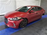 2017 Hyundai Elantra Se Red vin: 5NPD84LF1HH069697