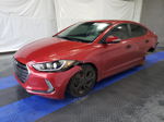 2017 Hyundai Elantra Se Red vin: 5NPD84LF1HH069697