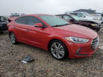 2017 Hyundai Elantra Se Red vin: 5NPD84LF1HH078920