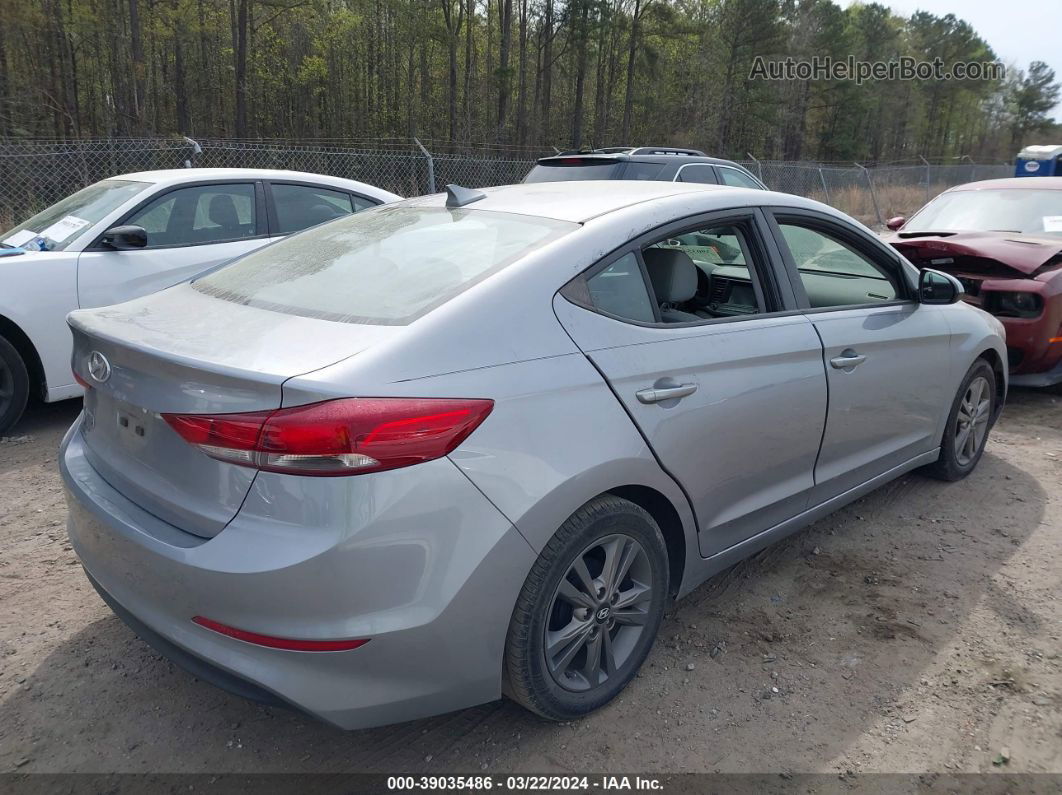 2017 Hyundai Elantra Se Silver vin: 5NPD84LF1HH080036