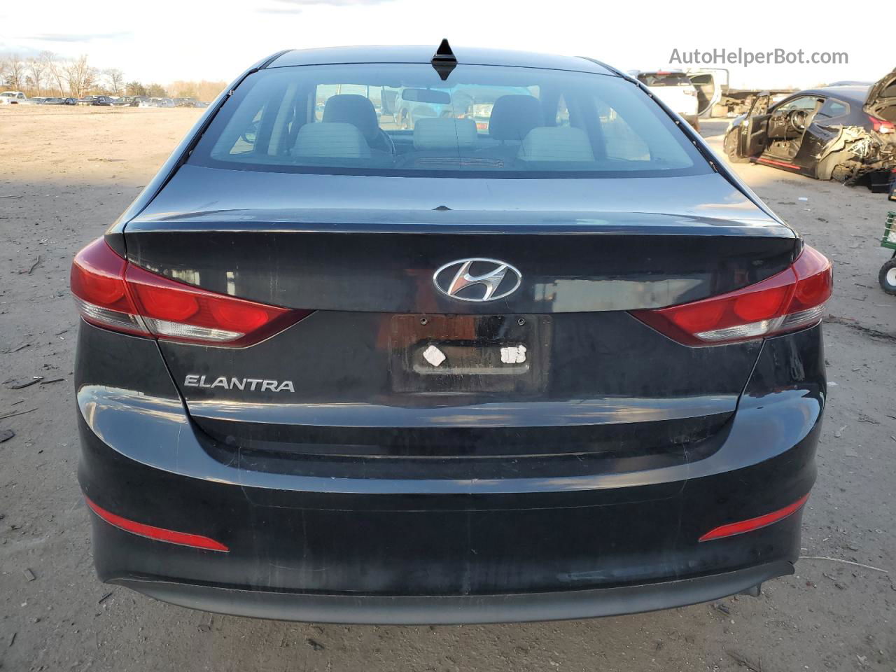 2017 Hyundai Elantra Se Black vin: 5NPD84LF1HH090274