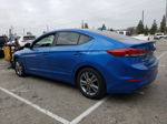 2017 Hyundai Elantra Se Синий vin: 5NPD84LF1HH157018