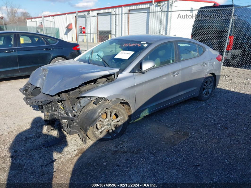 2017 Hyundai Elantra Se Silver vin: 5NPD84LF1HH157777