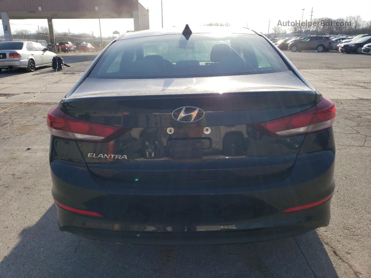 2017 Hyundai Elantra Se Black vin: 5NPD84LF1HH169847