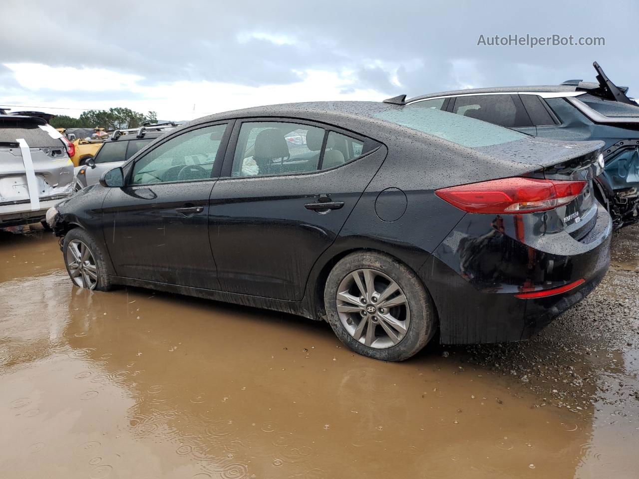 2017 Hyundai Elantra Se Black vin: 5NPD84LF1HH192867