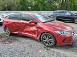 2017 Hyundai Elantra Se Red vin: 5NPD84LF1HH196126