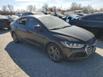 2017 Hyundai Elantra Se Черный vin: 5NPD84LF1HH206301