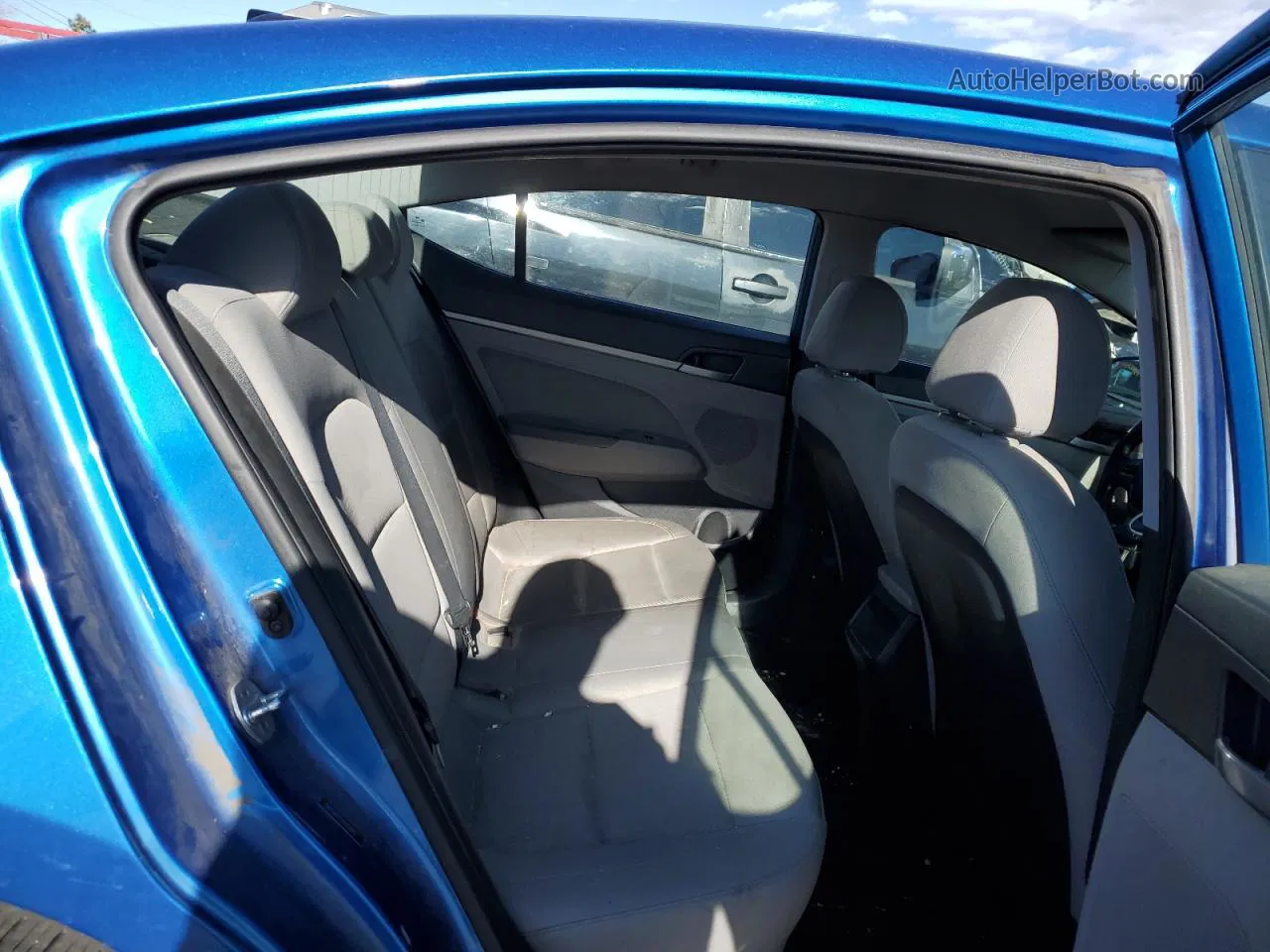 2018 Hyundai Elantra Sel Blue vin: 5NPD84LF1JH215912