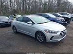 2018 Hyundai Elantra Sel Серебряный vin: 5NPD84LF1JH220317