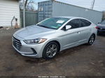 2018 Hyundai Elantra Sel Серебряный vin: 5NPD84LF1JH220317