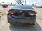 2018 Hyundai Elantra Sel Black vin: 5NPD84LF1JH235464