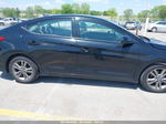 2018 Hyundai Elantra Sel Black vin: 5NPD84LF1JH252068