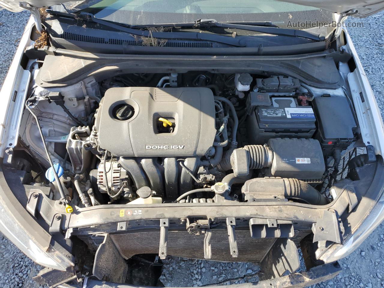 2018 Hyundai Elantra Sel Silver vin: 5NPD84LF1JH262843