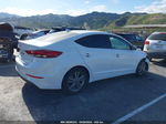 2018 Hyundai Elantra Value Edition White vin: 5NPD84LF1JH274233