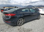 2018 Hyundai Elantra Sel Black vin: 5NPD84LF1JH334043