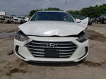 2018 Hyundai Elantra Sel White vin: 5NPD84LF1JH356172