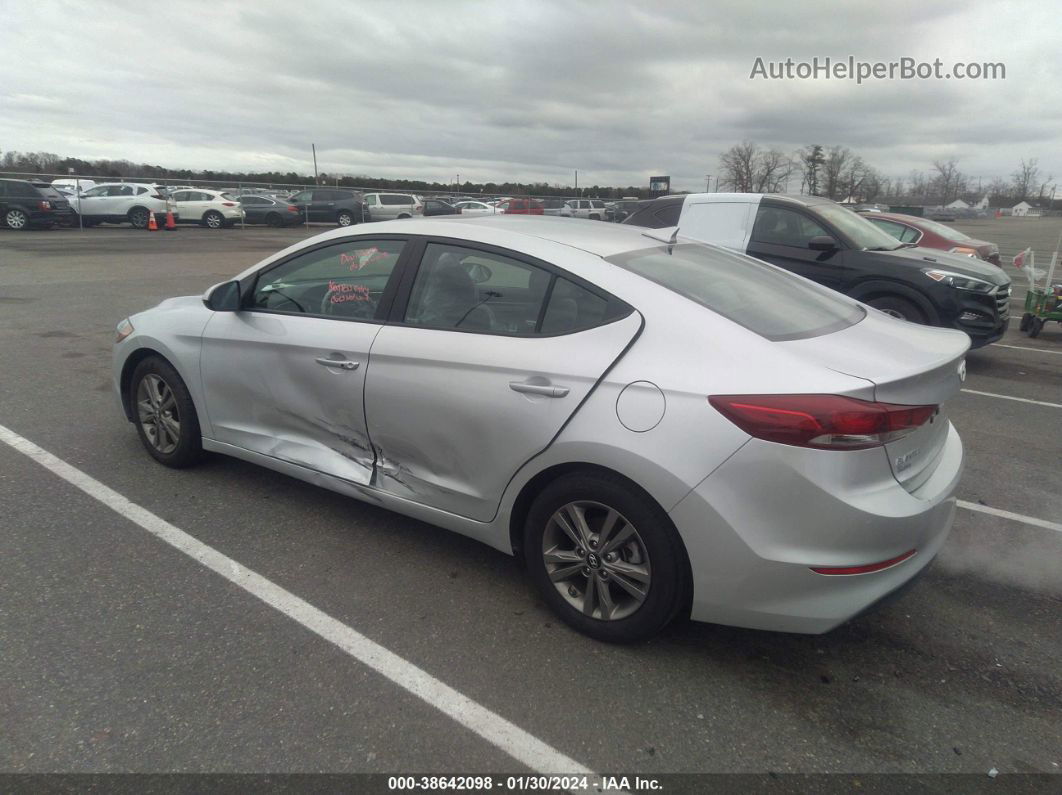 2018 Hyundai Elantra Value Edition White vin: 5NPD84LF1JH381072