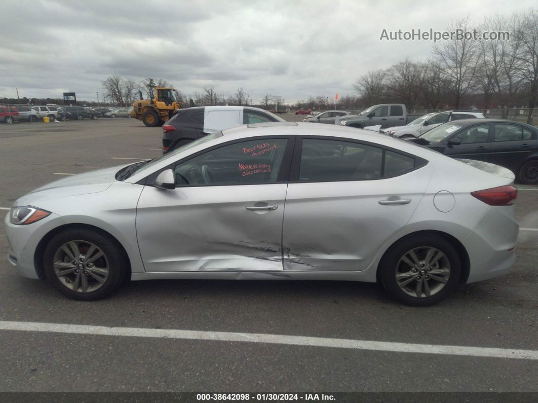 2018 Hyundai Elantra Value Edition White vin: 5NPD84LF1JH381072