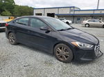 2018 Hyundai Elantra Sel Черный vin: 5NPD84LF1JH383548