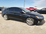 2019 Hyundai Elantra Sel Black vin: 5NPD84LF1KH407980