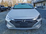 2019 Hyundai Elantra Sel Серебряный vin: 5NPD84LF1KH417893