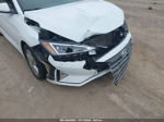 2019 Hyundai Elantra Value Edition White vin: 5NPD84LF1KH427159