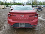 2019 Hyundai Elantra Sel Red vin: 5NPD84LF1KH442230