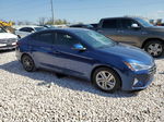 2019 Hyundai Elantra Sel Blue vin: 5NPD84LF1KH466656