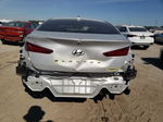 2019 Hyundai Elantra Sel Silver vin: 5NPD84LF1KH481349