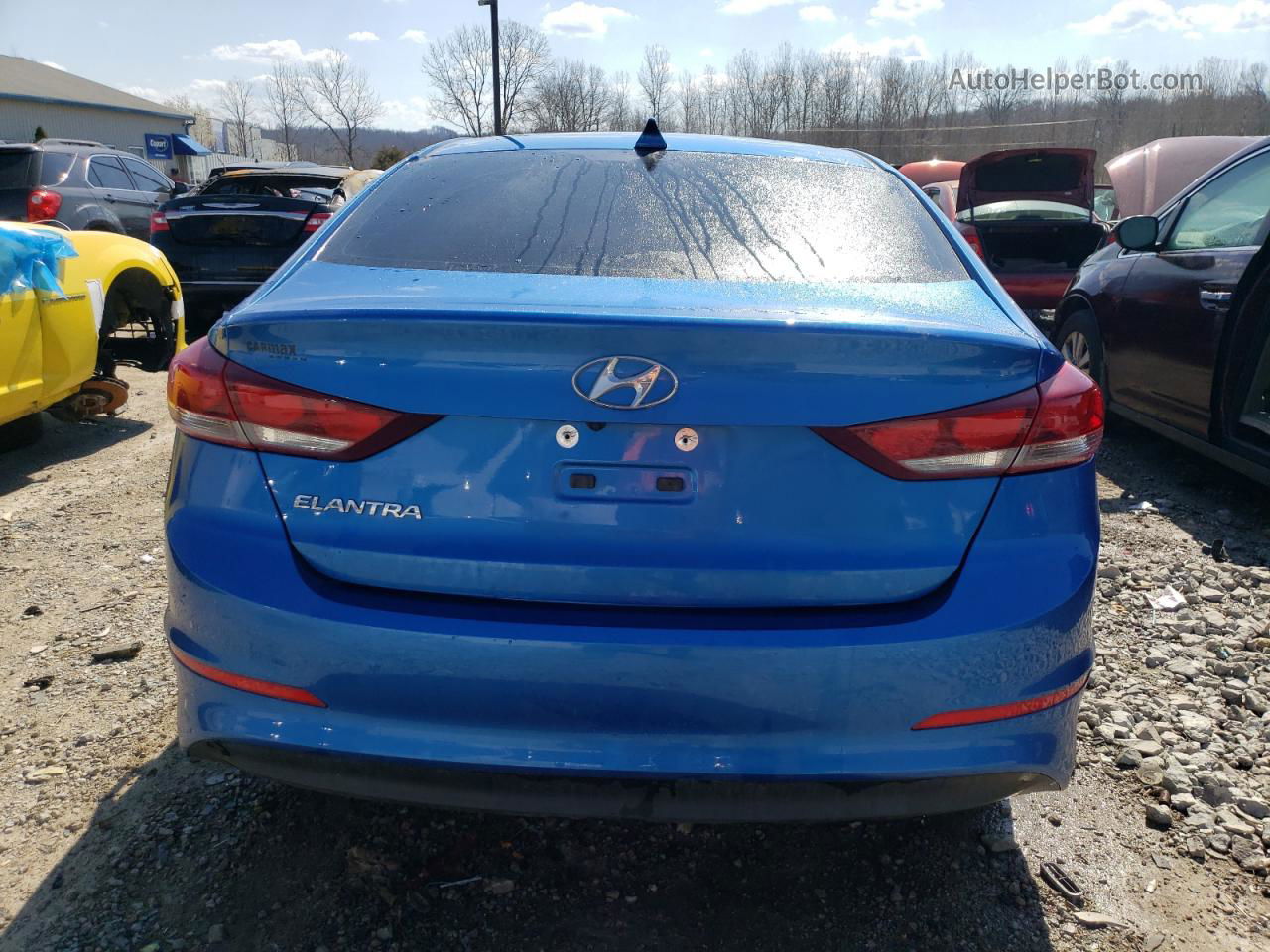 2017 Hyundai Elantra Se Blue vin: 5NPD84LF2HH004888