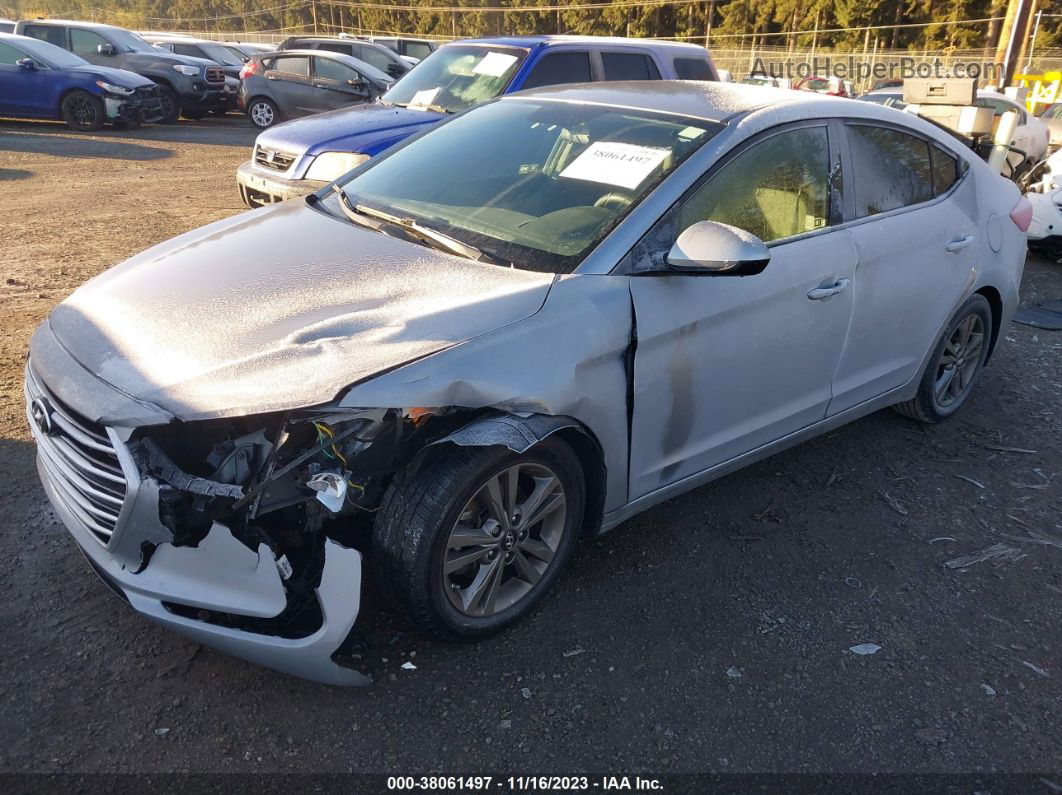 2017 Hyundai Elantra Se Silver vin: 5NPD84LF2HH010013