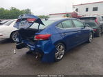 2017 Hyundai Elantra Limited Синий vin: 5NPD84LF2HH020315