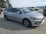 2017 Hyundai Elantra Se Silver vin: 5NPD84LF2HH024302