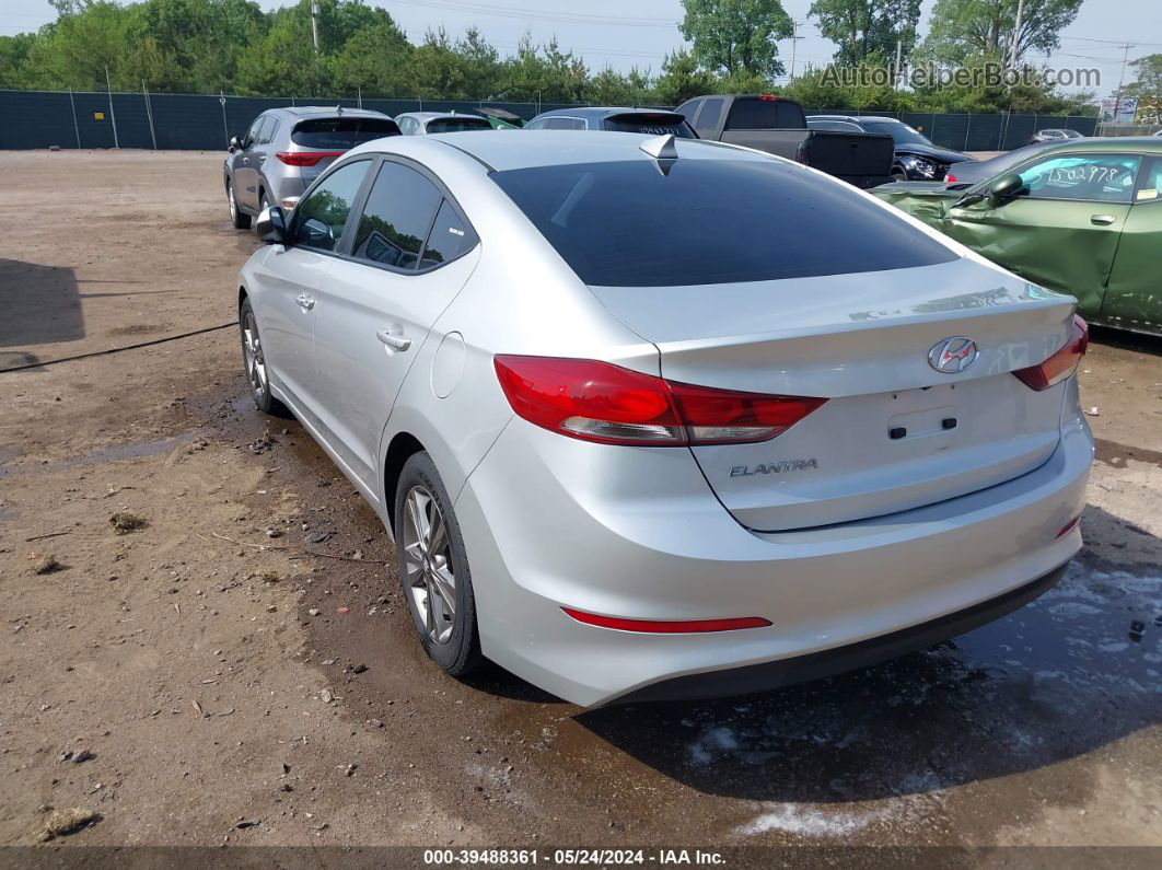 2017 Hyundai Elantra Se Silver vin: 5NPD84LF2HH038538