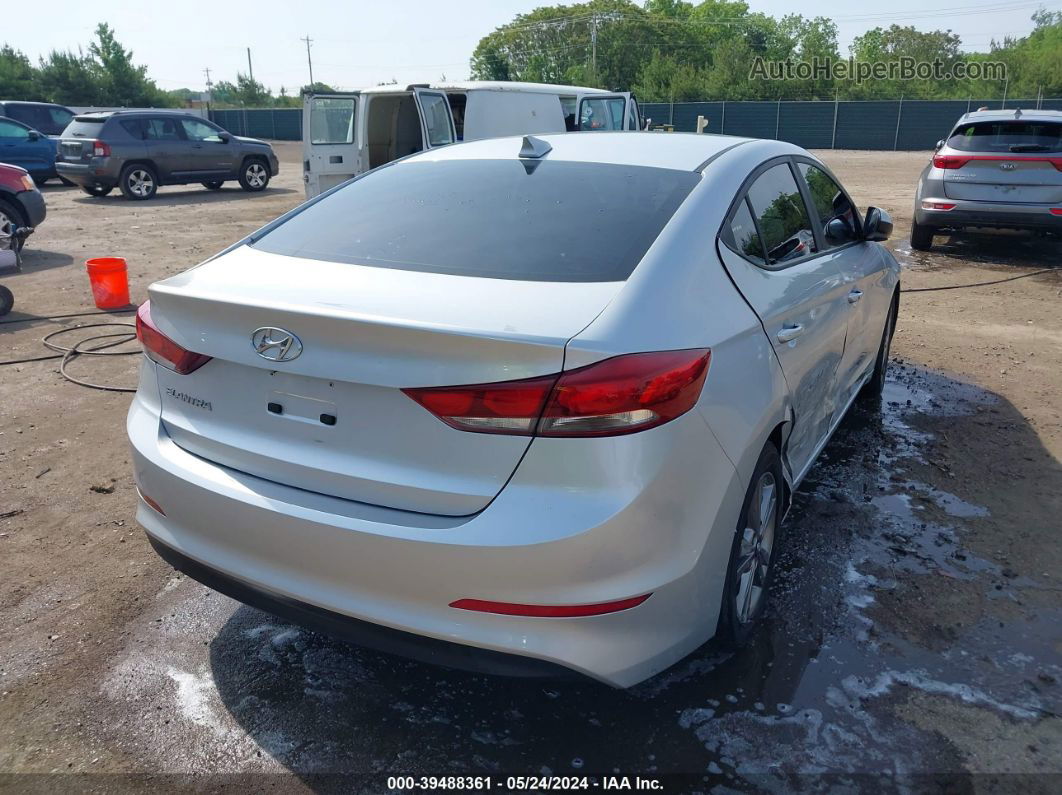 2017 Hyundai Elantra Se Silver vin: 5NPD84LF2HH038538