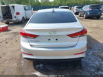 2017 Hyundai Elantra Se Silver vin: 5NPD84LF2HH038538