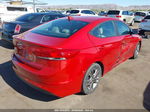 2017 Hyundai Elantra Se Red vin: 5NPD84LF2HH041018