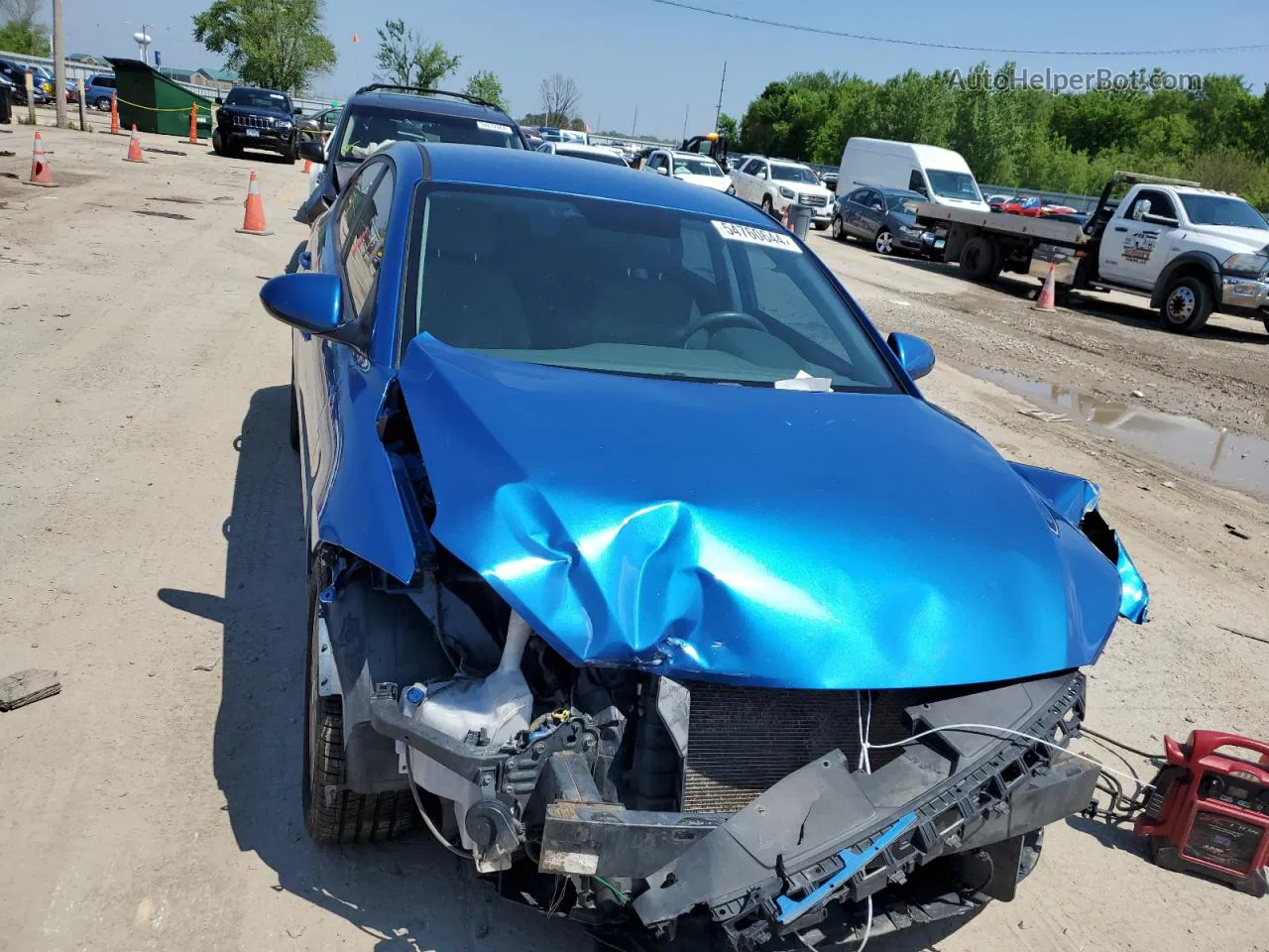 2017 Hyundai Elantra Se Blue vin: 5NPD84LF2HH043660