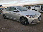 2017 Hyundai Elantra Se Silver vin: 5NPD84LF2HH056134