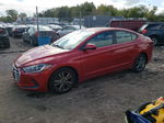 2017 Hyundai Elantra Se Красный vin: 5NPD84LF2HH107325