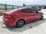 2017 Hyundai Elantra Se Red vin: 5NPD84LF2HH129311