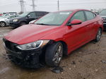 2017 Hyundai Elantra Se Red vin: 5NPD84LF2HH131236