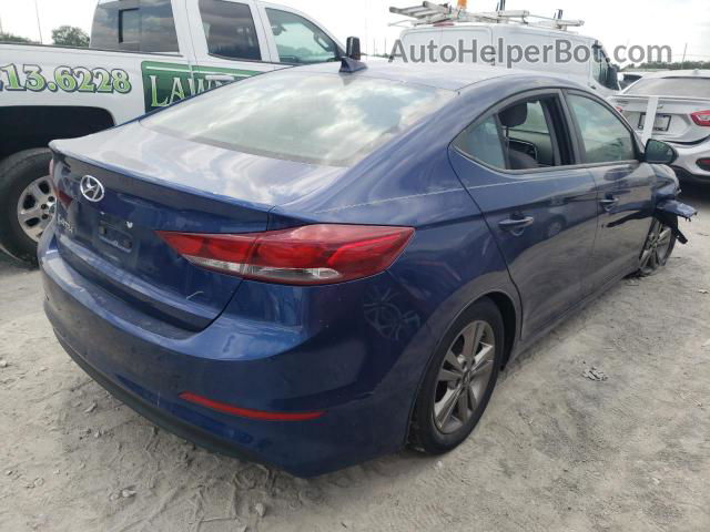 2017 Hyundai Elantra Se Blue vin: 5NPD84LF2HH147002